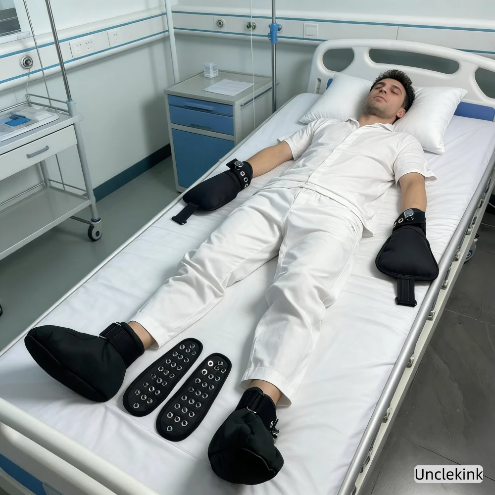 Медицинский комплект фиксирующих перчаток и ботинок из черного хлопка, ABDL-ботинки-перчатки, медицинский комплект для фиксации для психиатрических больниц
Медицинский комплект фиксирующих перчаток и ботинок из черного хлопка, ABDL-ботинки-перчатки, медицинский комплект для фиксации для психиатрических больниц