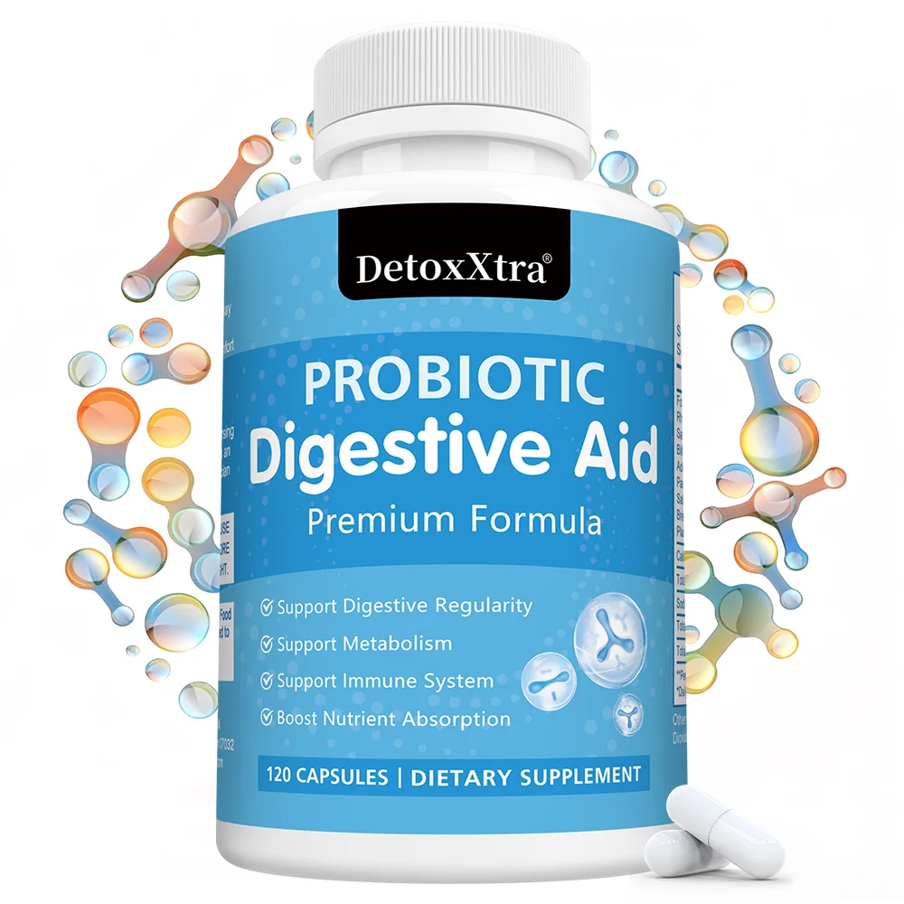 Probiotics - Dietary Supplement for Women & Men, Immune, Digestive, Gut Health, 30/60/120 Capsules
Probiotics - Dietary Supplement for Women & Men, Immune, Digestive, Gut Health, 30/60/120 Capsules