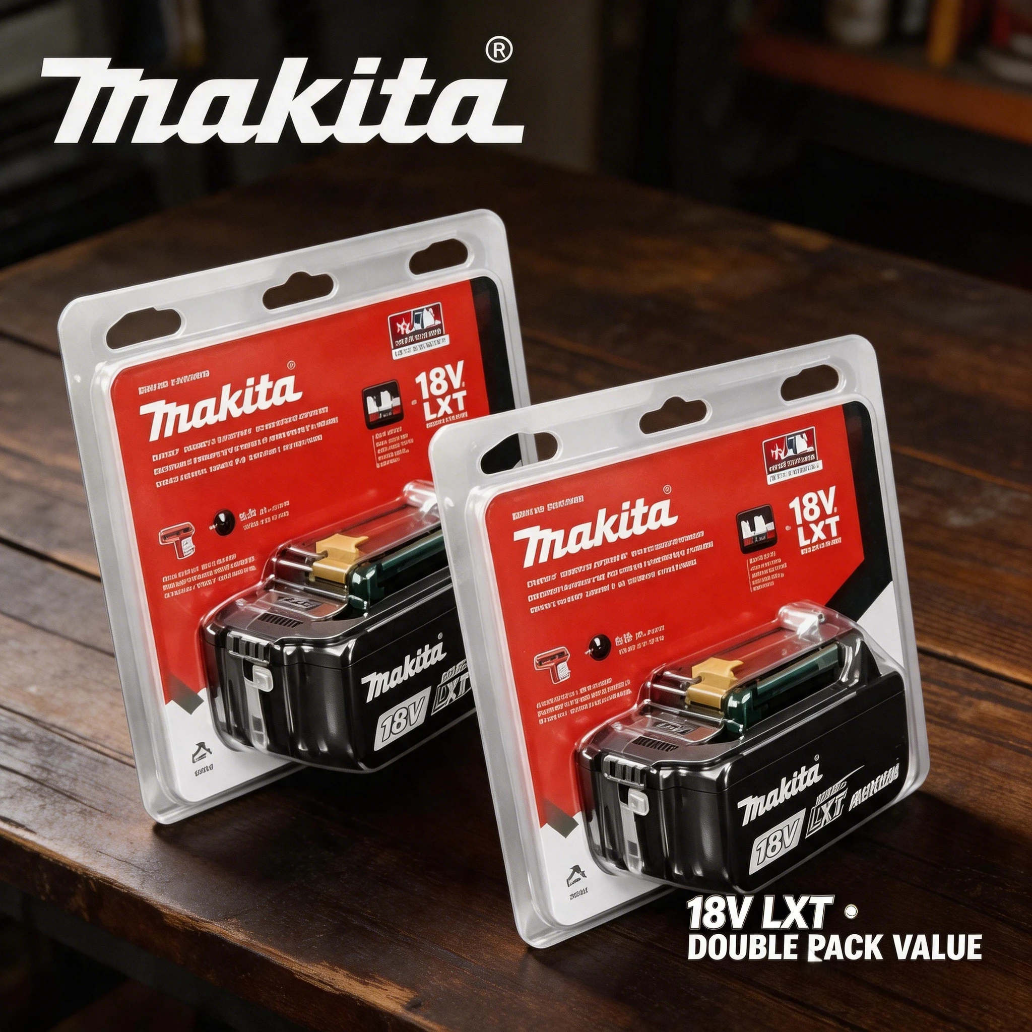 Replacement for Makita 18V LXT Battery 6.0Ah High Capacity Lithium Ion BL1860 BL1830 BL1850 Cordless Power Tool Battery
Replacement for Makita 18V LXT Battery 6.0Ah High Capacity Lithium Ion BL1860 BL1830 BL1850 Cordless Power Tool Battery