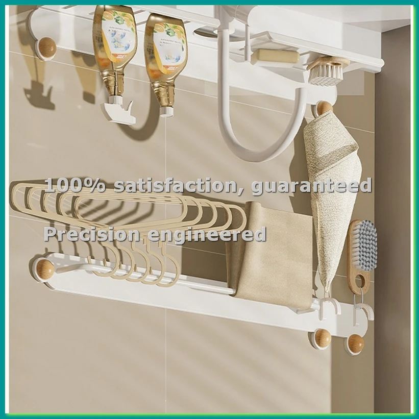 Wall-Hung Hook Coat Rack Non-Punching Household Wall Balcony Storage Rack Hook Rack-A50M
Wall-Hung Hook Coat Rack Non-Punching Household Wall Balcony Storage Rack Hook Rack-A50M