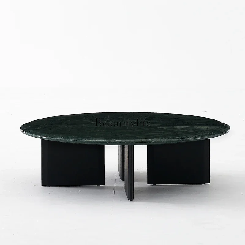 5Italian minimalist style round marble coffee table
5Italian minimalist style round marble coffee table