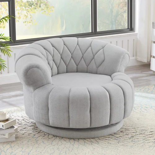 !@Chenille Swivel Accent Chair Set 360 Swivel Round Club Chair for Living Room Bedroom Hotel & Villa Modern Design
!@Chenille Swivel Accent Chair Set 360 Swivel Round Club Chair for Living Room Bedroom Hotel & Villa Modern Design