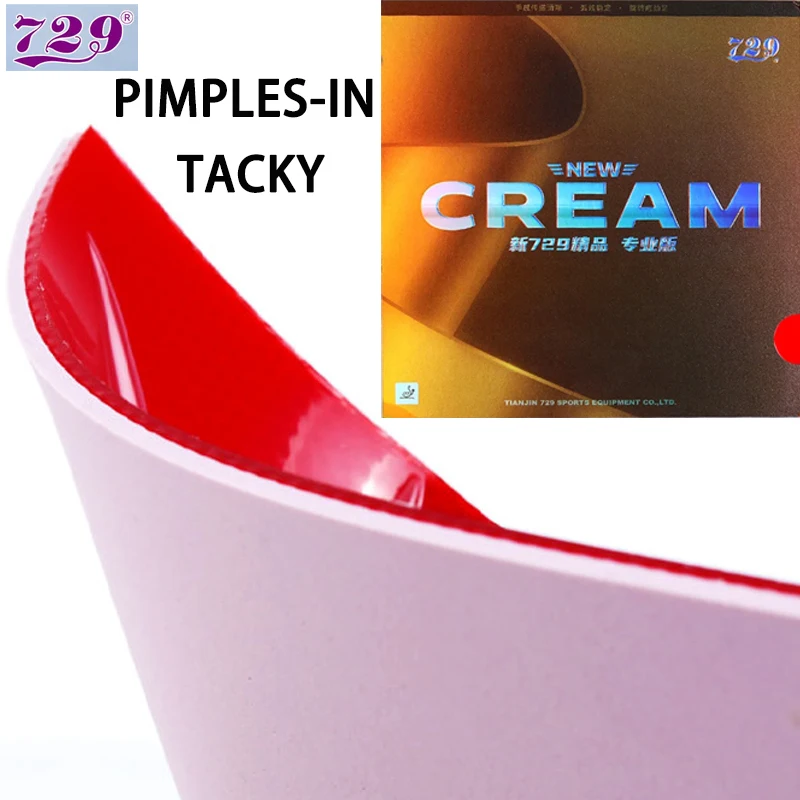Friendship 729 New CREAN Table Tennis Rubber Sheet Pimples in Sticky PRO Ping Pong Rubber with 2.15mm Sponge ITTF Approved
Friendship 729 New CREAN Table Tennis Rubber Sheet Pimples in Sticky PRO Ping Pong Rubber with 2.15mm Sponge ITTF Approved
