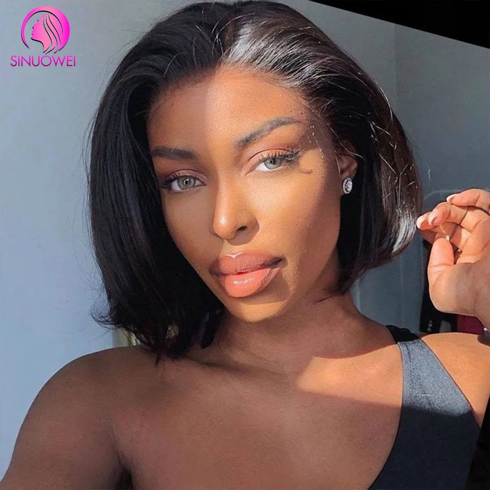 BOB Lace Front Wig Human Hair 4x4 Human Hair Wigs Brazilian Remy Bone Straight Short Bob Wig Natural Black Color Wigs For Women
BOB Lace Front Wig Human Hair 4x4 Human Hair Wigs Brazilian Remy Bone Straight Short Bob Wig Natural Black Color Wigs For Women