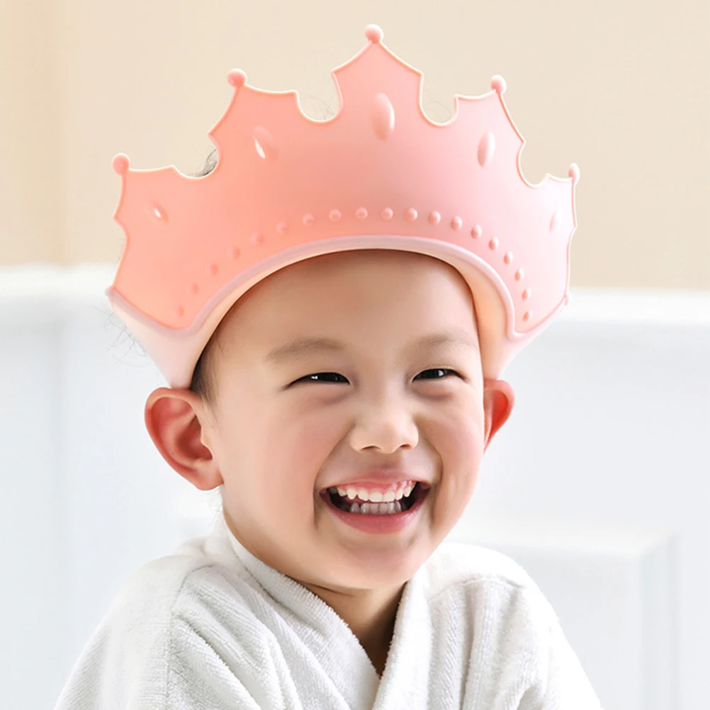 Adjustable Waterproof Shampoo Caps Crown Tpe Leakproof Bathing Toddler Cartoon Design Bath Supplies
Adjustable Waterproof Shampoo Caps Crown Tpe Leakproof Bathing Toddler Cartoon Design Bath Supplies