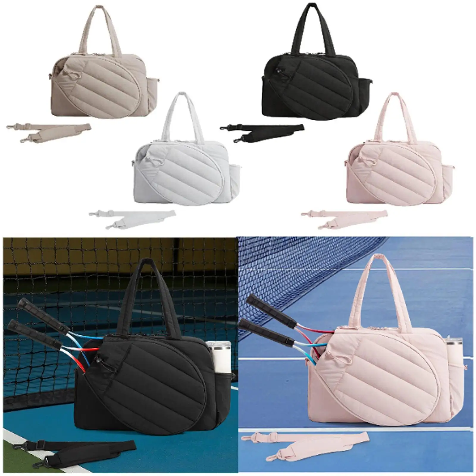 Сумка для тенниса для женщин, водонепроницаемая, с боковыми карманами, женская сумка для путешествий на выходные, легкая спортивная сумка-даффл, сумка-тоут
Сумка для тенниса для женщин, водонепроницаемая, с боковыми карманами, женская сумка для путешествий на выходные, легкая спортивная сумка-даффл, сумка-тоут