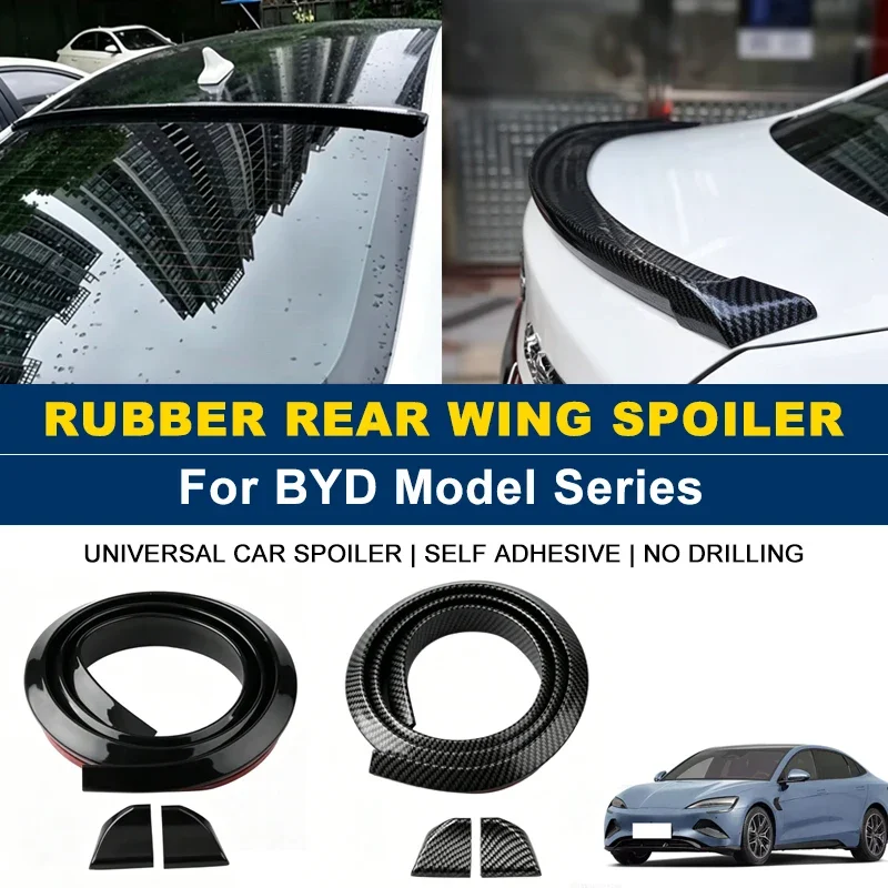 For BYD Atto 3 Dolphin Tang DM Song PLUS Han EV F3 E6 1.5M Self-Adhesive Rear Spoiler Wing No Drill Trunk Lip Exterior Parts
For BYD Atto 3 Dolphin Tang DM Song PLUS Han EV F3 E6 1.5M Self-Adhesive Rear Spoiler Wing No Drill Trunk Lip Exterior Parts