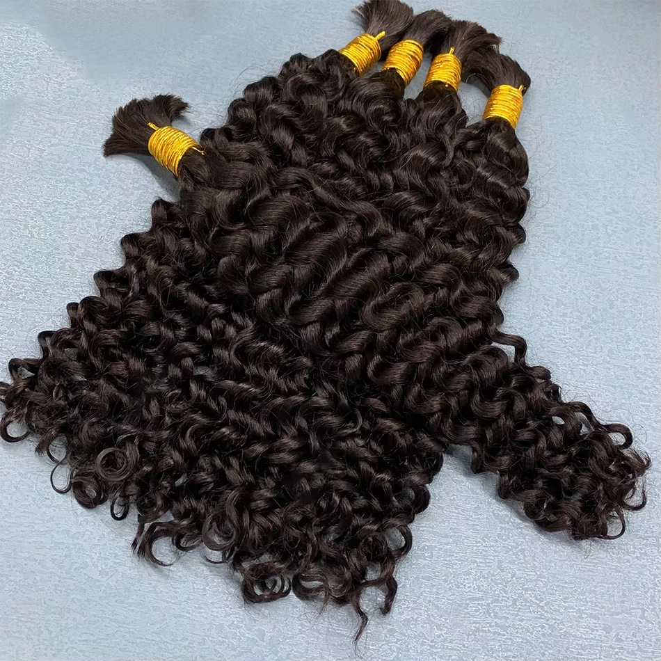 Deep Wave Human Hair Extensions Bulk Loose Deep Curly Weaving Hair Virgin Hair For Daily & Party Braiding Needs
Deep Wave Human Hair Extensions Bulk Loose Deep Curly Weaving Hair Virgin Hair For Daily & Party Braiding Needs