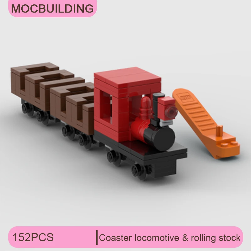 Конструктор Gold Rush (Coaster) «Локомотив и железнодорожный состав» MOC, модель грузовика, DIY, сборные блоки, игрушки для демонстрации, подарки, 152 детали
Конструктор Gold Rush (Coaster) «Локомотив и железнодорожный состав» MOC, модель грузовика, DIY, сборные блоки, игрушки для демонстрации, подарки, 152 детали