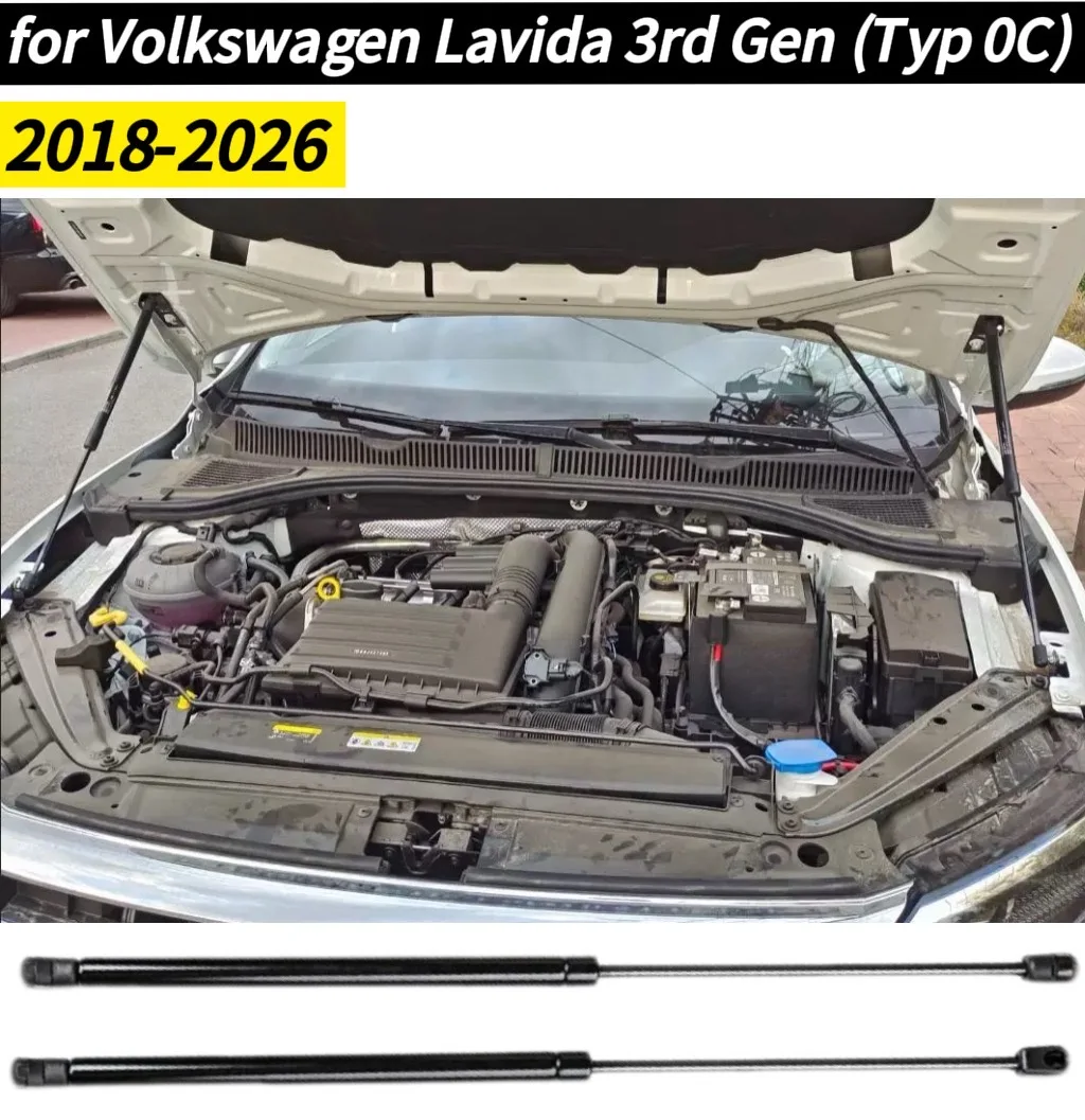 1 Set Front Hood Gas Struts Lift Supports For Volkswagen Lavida 3rd Gen 2018-2026 Bonnet Shock Dampers
1 Set Front Hood Gas Struts Lift Supports For Volkswagen Lavida 3rd Gen 2018-2026 Bonnet Shock Dampers