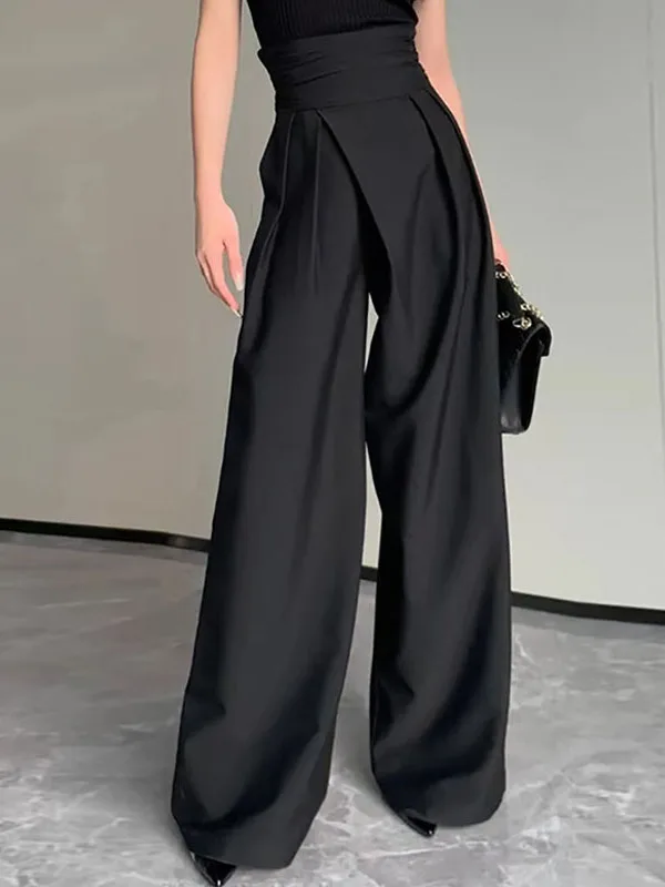 High Waist Wide Leg Pants Women's Spring Autumn 2025 New Korean Version Draped Slimming Casual Loose Suit Pants Floor-Length
High Waist Wide Leg Pants Women's Spring Autumn 2025 New Korean Version Draped Slimming Casual Loose Suit Pants Floor-Length