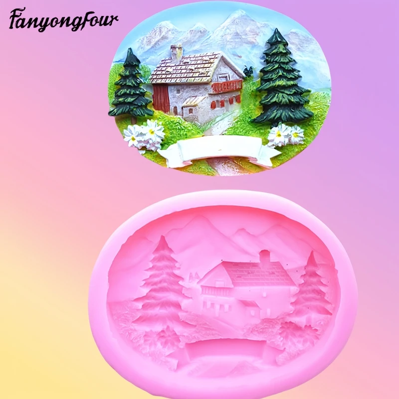 Fan Yong four scenic spot map silicone mold DIY can make resin plaster concrete chocolate decorations
Fan Yong four scenic spot map silicone mold DIY can make resin plaster concrete chocolate decorations
