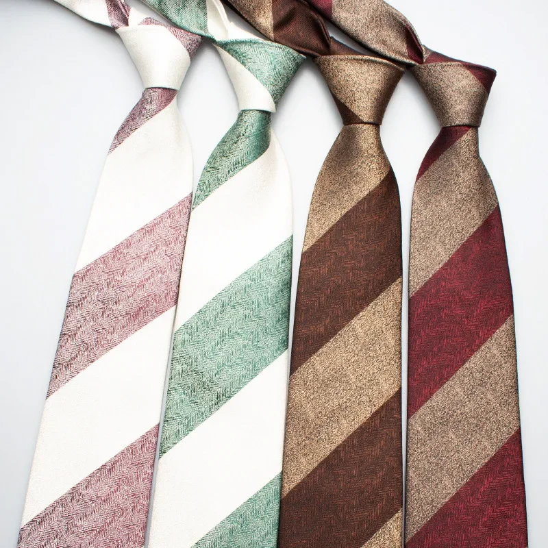 Shengzhou spot 8cm thick striped tie for men and women retro shirt, suit, uniform, tie
Shengzhou spot 8cm thick striped tie for men and women retro shirt, suit, uniform, tie
