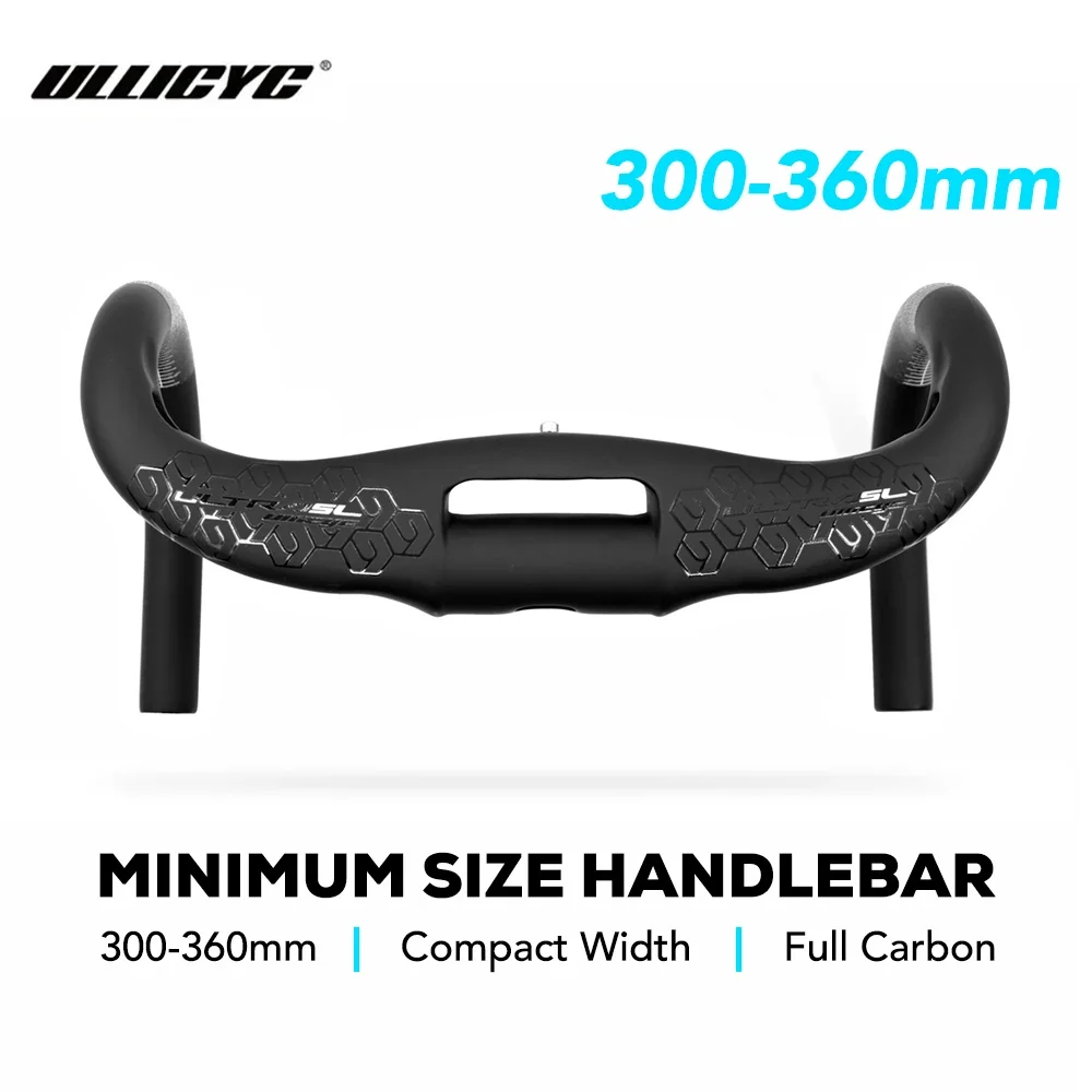 ULLICYC Compact Width 300mm-360mm Handlebar Road Carbon Cockpit Matt Black BicycleInternal Wiring bicycle Handlebar JY155
ULLICYC Compact Width 300mm-360mm Handlebar Road Carbon Cockpit Matt Black BicycleInternal Wiring bicycle Handlebar JY155