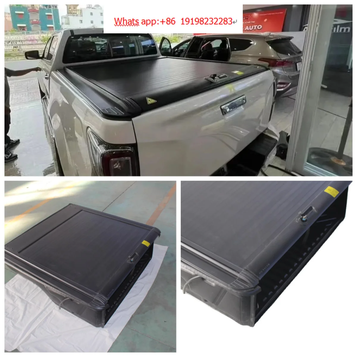 Pickup Back Cover Truck Bed Tonneau Cover Roller Lid for D-MAX
Pickup Back Cover Truck Bed Tonneau Cover Roller Lid for D-MAX