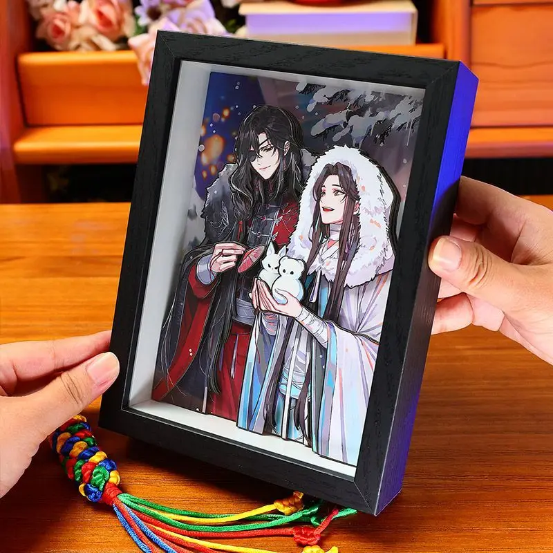Оригинальный Tian Guan Ci Fu Hua Cheng Xie Lian 3d художественная живопись ручной работы небесное официальное благословение мультяшная фигурка собирать подарок ребенку
Оригинальный Tian Guan Ci Fu Hua Cheng Xie Lian 3d художественная живопись ручной работы небесное официальное благословение мультяшная фигурка собирать подарок ребенку