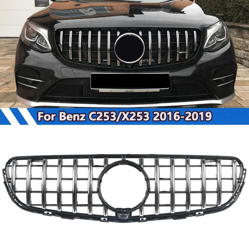 Magickit Racing Grills For Mercedes Benz C253/X253 GLC250 GLC300 2016-2019 Chrome with Black GT R Style Front Grille
Magickit Racing Grills For Mercedes Benz C253/X253 GLC250 GLC300 2016-2019 Chrome with Black GT R Style Front Grille