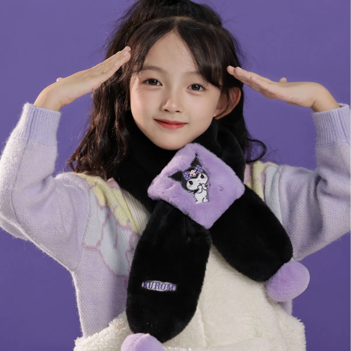Miniso Sanrio Children's Scarf Class A Winter Scarf Scarf Scarf Neck Guard Hot Plush Scarf Children's Neck Cover
Miniso Sanrio Children's Scarf Class A Winter Scarf Scarf Scarf Neck Guard Hot Plush Scarf Children's Neck Cover