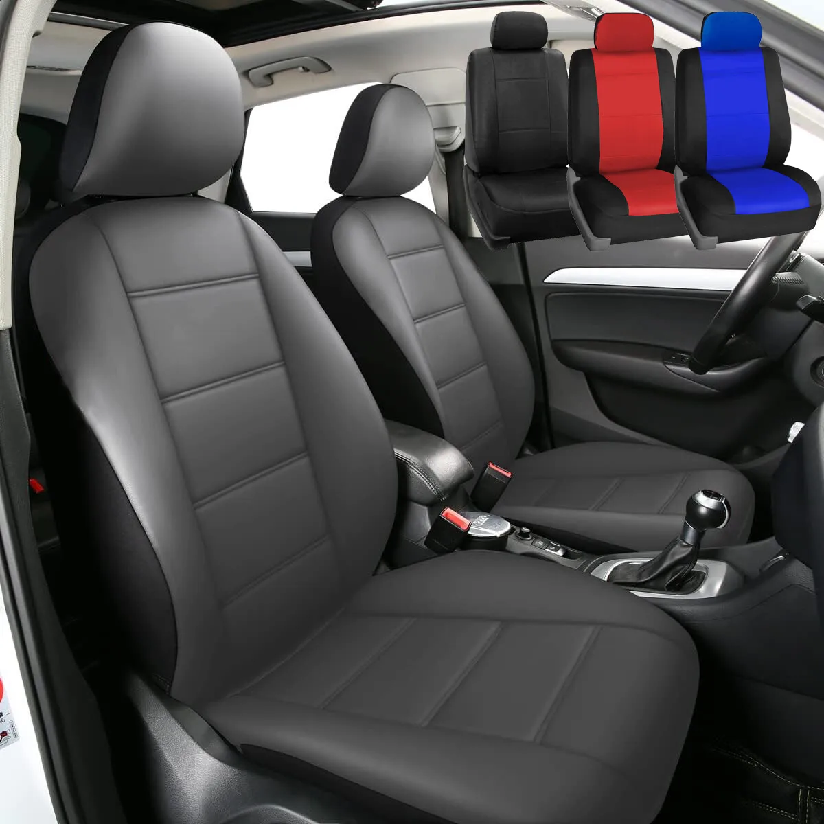 Leather Car Seat Covers Full Set 5-Seats Front Rear Protector Cushion For TOYOTA
Leather Car Seat Covers Full Set 5-Seats Front Rear Protector Cushion For TOYOTA