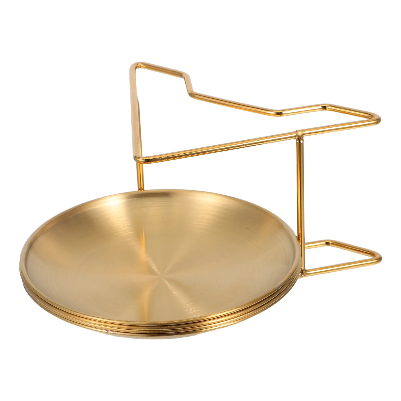 1 Set Stainless Steel Round Plates 10.6In Serving Platter Dinnerware For Camping Outdoor Family Gatherings
1 Set Stainless Steel Round Plates 10.6In Serving Platter Dinnerware For Camping Outdoor Family Gatherings