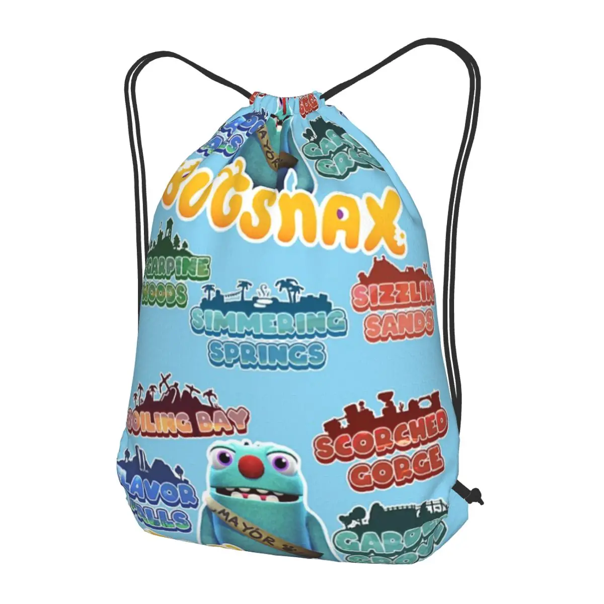 Bugsnax LocationsFan Art Pack Black Kinda BugBackpacks Многофункциональные сумки на шнурке, сумки для мелочей, сумки для книг, сумки для путешествий и студентов
Bugsnax LocationsFan Art Pack Black Kinda BugBackpacks Многофункциональные сумки на шнурке, сумки для мелочей, сумки для книг, сумки для путешествий и студентов
