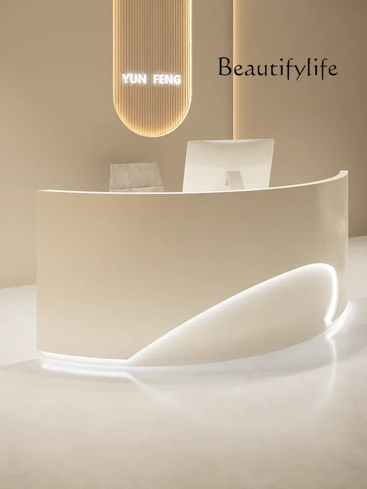 Beauty salon Clothing shop Arc checkout page Nail salon Modern simple company reception desk
Beauty salon Clothing shop Arc checkout page Nail salon Modern simple company reception desk