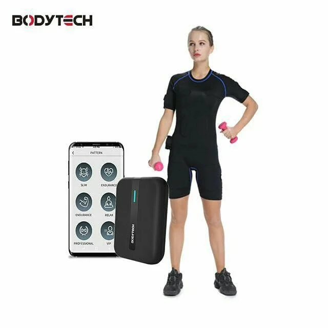 EMS Training Workout System Electric Fitness Machine Wireless EMS Training Suit for Muscle Gain