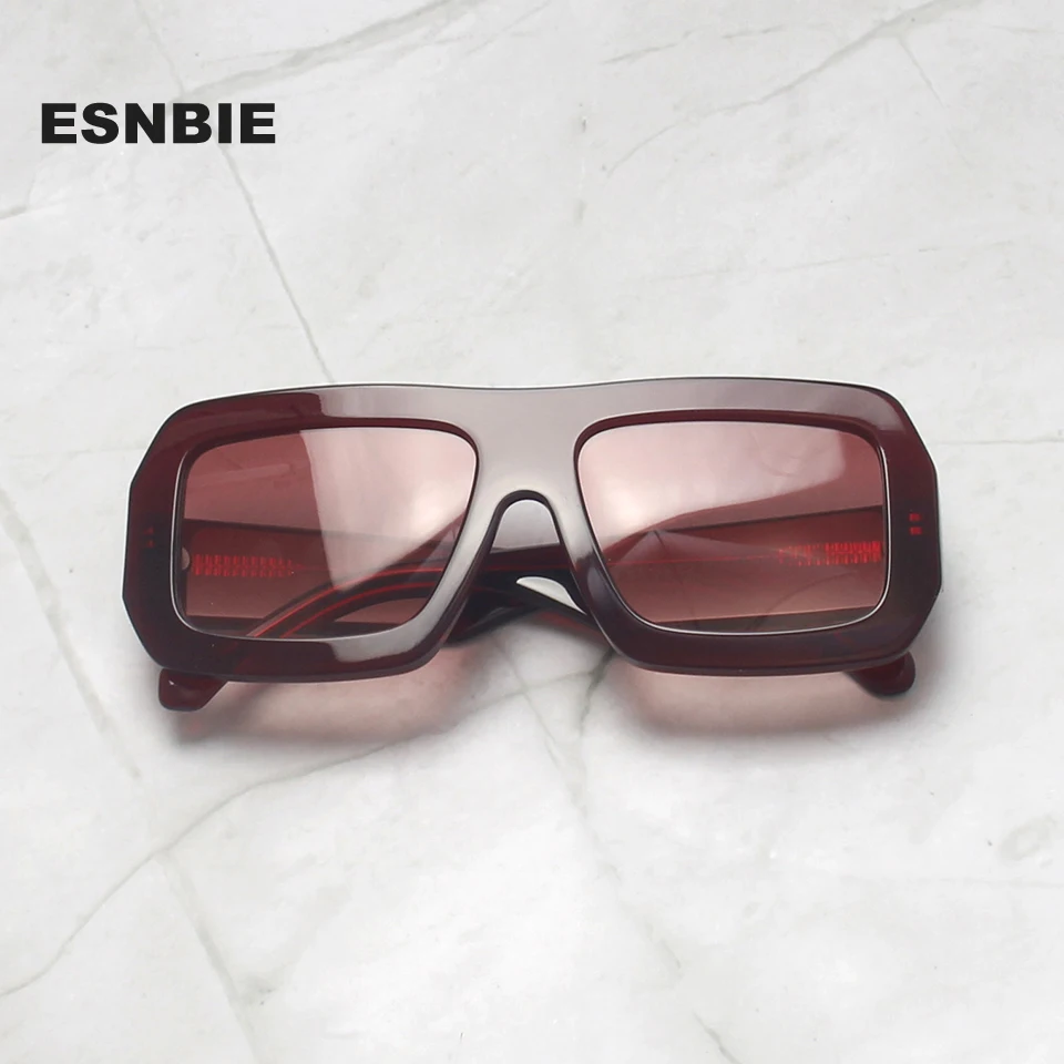 Big Acetate Punk Rectangular Sunglasses Uv400 Y2K Millionaire Sunglasses Men Red Acetate Oversize Square Sun Glasses For Women
Big Acetate Punk Rectangular Sunglasses Uv400 Y2K Millionaire Sunglasses Men Red Acetate Oversize Square Sun Glasses For Women