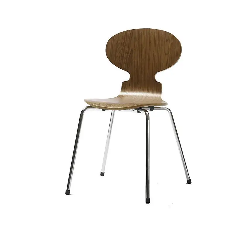 Nordic dining chair curved armless wrought iron creative computer chair
Nordic dining chair curved armless wrought iron creative computer chair