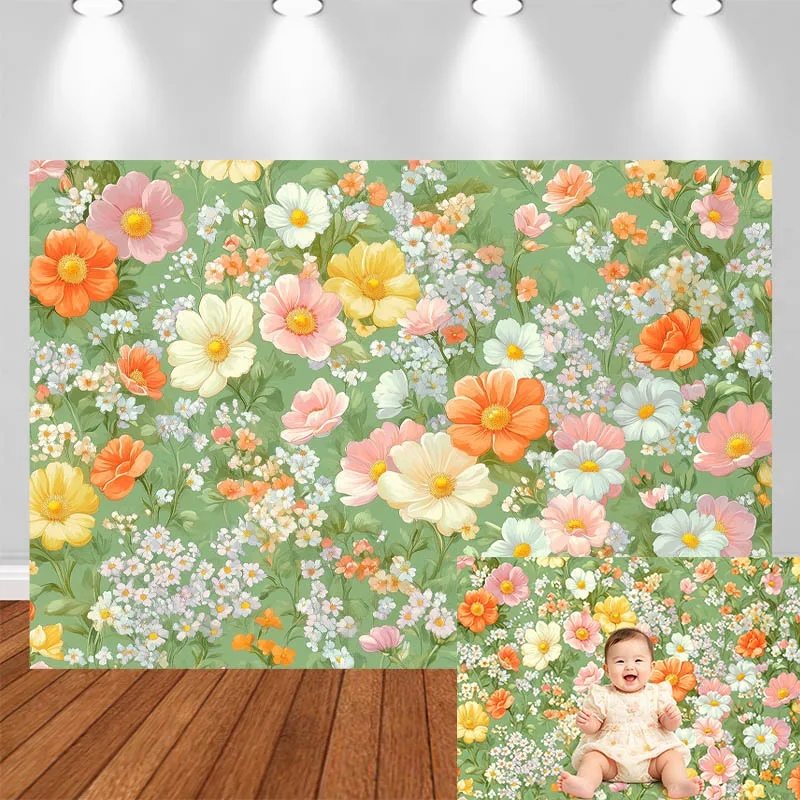 LS Photography Background Artistic Paint Flowers Full Screen Decor Birthday Cake Smash Adult Kids Portrait Photo Backdrop Studio
LS Photography Background Artistic Paint Flowers Full Screen Decor Birthday Cake Smash Adult Kids Portrait Photo Backdrop Studio