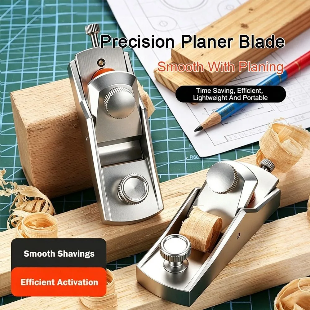 Portable Hand Wood Plane Aluminum Alloy Labor Saving Mini Wood Plane Lightweight High Efficiency Aluminum Alloy Plane
Portable Hand Wood Plane Aluminum Alloy Labor Saving Mini Wood Plane Lightweight High Efficiency Aluminum Alloy Plane