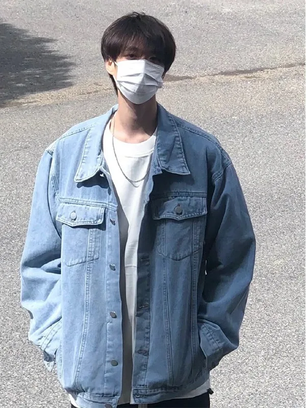 Men's Denim Jaet 2026 New Faion High Street Pilot Jaet Large Size Trendy Jeans Vest Faionable Urban Sle Cotton Poly...
Men's Denim Jaet 2026 New Faion High Street Pilot Jaet Large Size Trendy Jeans Vest Faionable Urban Sle Cotton Poly...