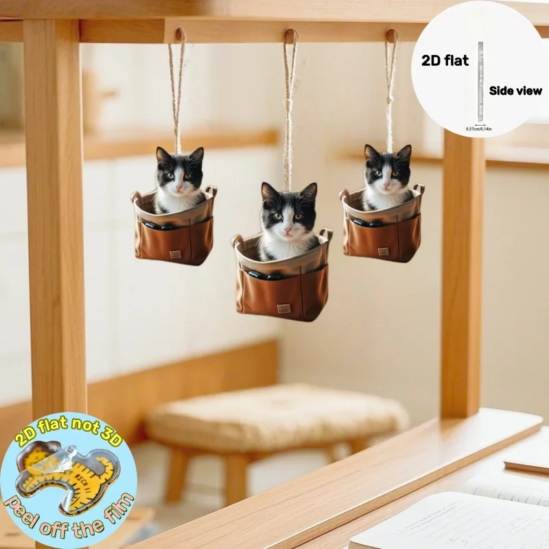 2D Flat Adorable Acrylic Hanging Decoration Charming Car Rearview Mirror Accessory Fun Home & Keychain Decor Ideal Holiday Gift
2D Flat Adorable Acrylic Hanging Decoration Charming Car Rearview Mirror Accessory Fun Home & Keychain Decor Ideal Holiday Gift