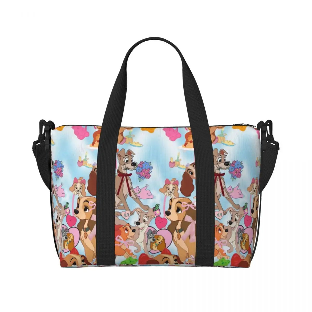 Пляжная сумка-тоут с принтом «Дама и Трамп» в стиле аниме, женская, милая, с большим отделением, для спортзала, пляжа и путешествий
Пляжная сумка-тоут с принтом «Дама и Трамп» в стиле аниме, женская, милая, с большим отделением, для спортзала, пляжа и путешествий