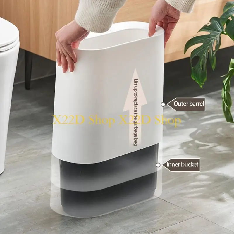 X22D Container for Narrow Corner Open Design Includes Roll of Trash Liners
X22D Container for Narrow Corner Open Design Includes Roll of Trash Liners