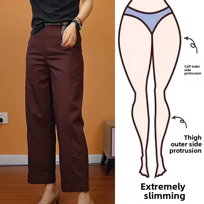 Slimming Straight Leg Pants plus Size Casual Fashionable Women's High Waist Wide Leg Trousers for Heavy Girls up to 200 Pounds
Slimming Straight Leg Pants plus Size Casual Fashionable Women's High Waist Wide Leg Trousers for Heavy Girls up to 200 Pounds