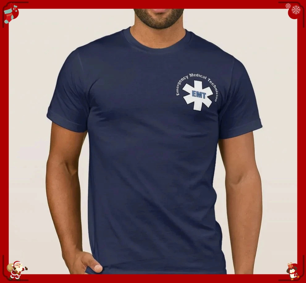 Футболка Emergency Medical Paramedic EMT Star of Life, 100% хлопок, с круглым вырезом, летняя, с короткими рукавами, повседневная мужская футболка, размер S-3XL
Футболка Emergency Medical Paramedic EMT Star of Life, 100% хлопок, с круглым вырезом, летняя, с короткими рукавами, повседневная мужская футболка, размер S-3XL