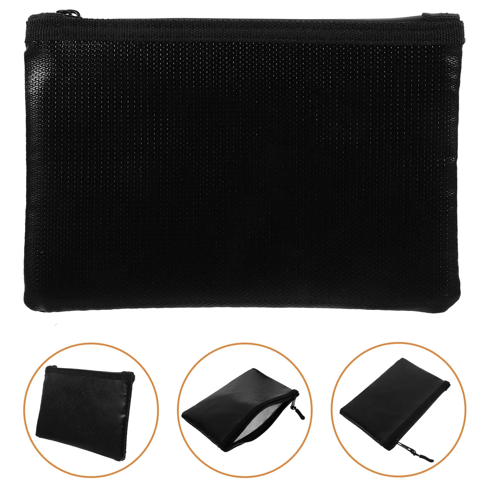 Fireproof File Bag Heavy Duty Liquid Silicone and Fiberglass Construction Document Pouch for Legal Papers Passports Cash
Fireproof File Bag Heavy Duty Liquid Silicone and Fiberglass Construction Document Pouch for Legal Papers Passports Cash