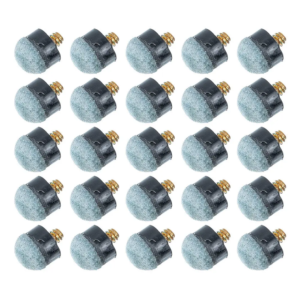 25Pcs Billiard Cue Tip Replacement Kit Screw-on Pool Stick Tips Anti-Wear Cue Tips for Precise Ball Control Family Party
25Pcs Billiard Cue Tip Replacement Kit Screw-on Pool Stick Tips Anti-Wear Cue Tips for Precise Ball Control Family Party