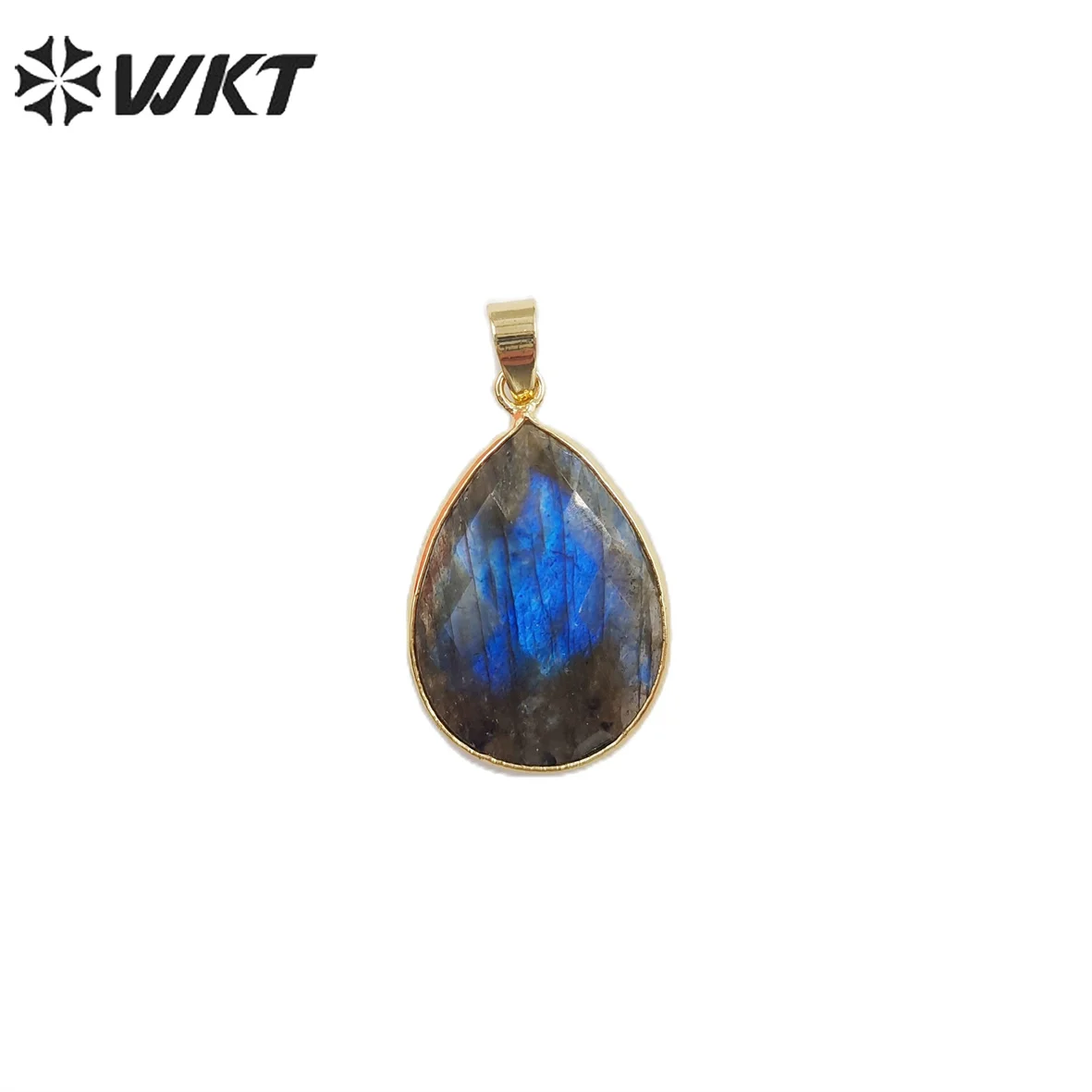 WT-P799 Classic Teadrop Labradortie Decorated With 18k Real Gold Plated Pendant For Women Birthday Jewelry
WT-P799 Classic Teadrop Labradortie Decorated With 18k Real Gold Plated Pendant For Women Birthday Jewelry