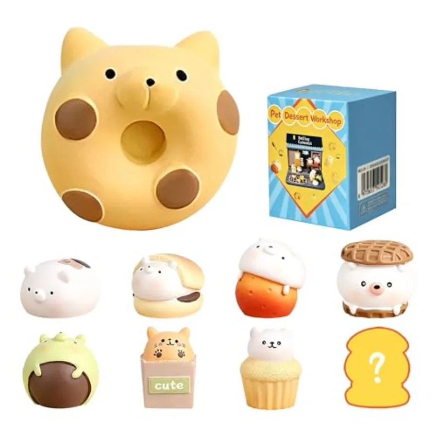 Pet Dessert Workshop Series Blind Box, Collectible Toy, Single Box Kawaii Food-themed Figurines Mystery Box, Mini Dog Desk Deco
Pet Dessert Workshop Series Blind Box, Collectible Toy, Single Box Kawaii Food-themed Figurines Mystery Box, Mini Dog Desk Deco