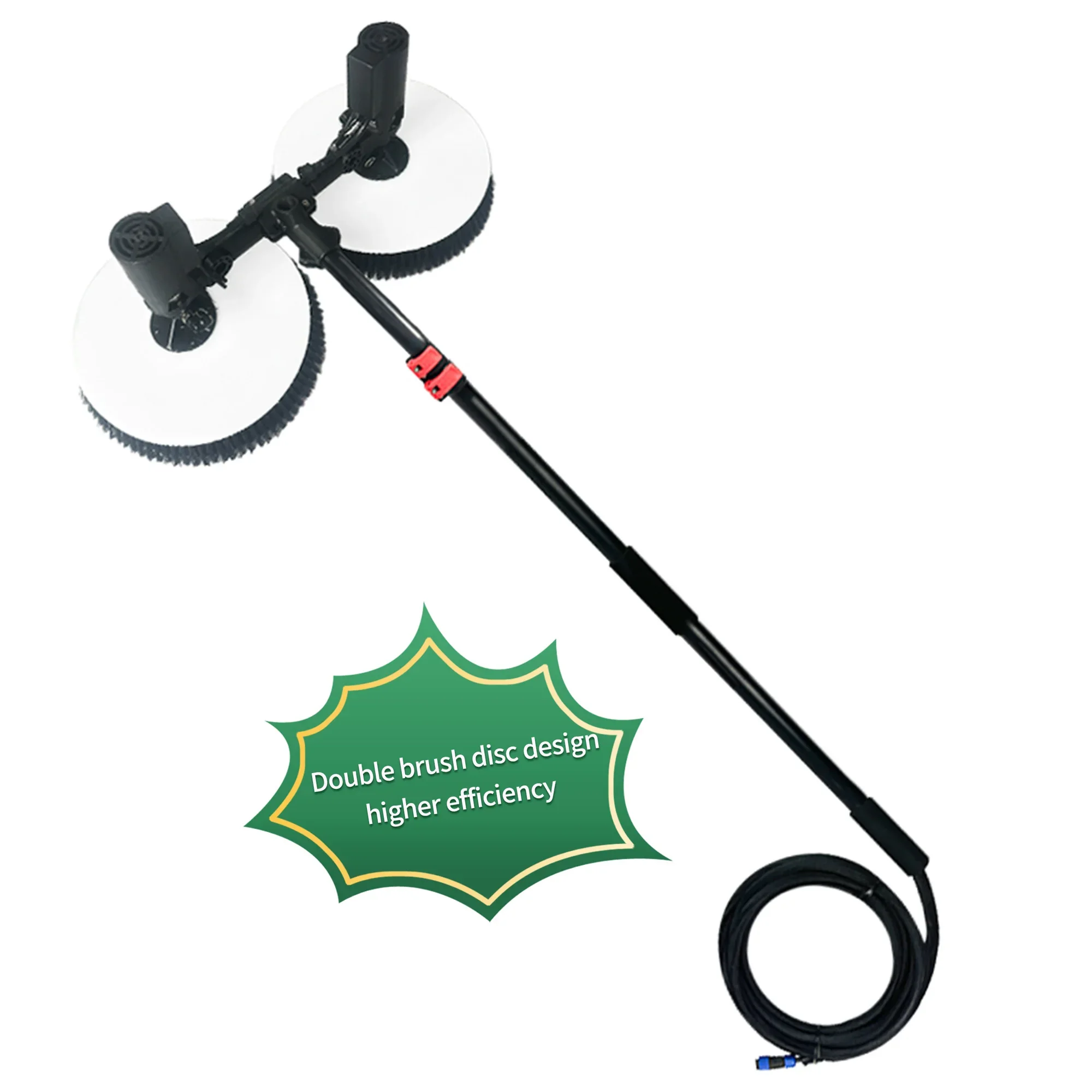 2025/Factory Solar Cleaning Brush Tools Brush Motor AC Power Rotating Washing Solar Panel Double Head Photovoltaic Cleaning Mach
2025/Factory Solar Cleaning Brush Tools Brush Motor AC Power Rotating Washing Solar Panel Double Head Photovoltaic Cleaning Mach