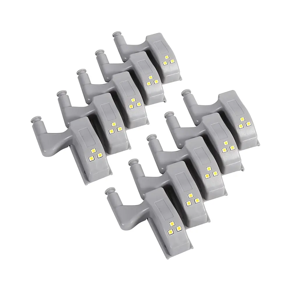 Hinge Led Sensor Light, 10Pcs Warm Cool Led Hinge Light Cabinet Hinge Led Light Wardrobe Hinge Lamp For Home Kitchen Living
Hinge Led Sensor Light, 10Pcs Warm Cool Led Hinge Light Cabinet Hinge Led Light Wardrobe Hinge Lamp For Home Kitchen Living