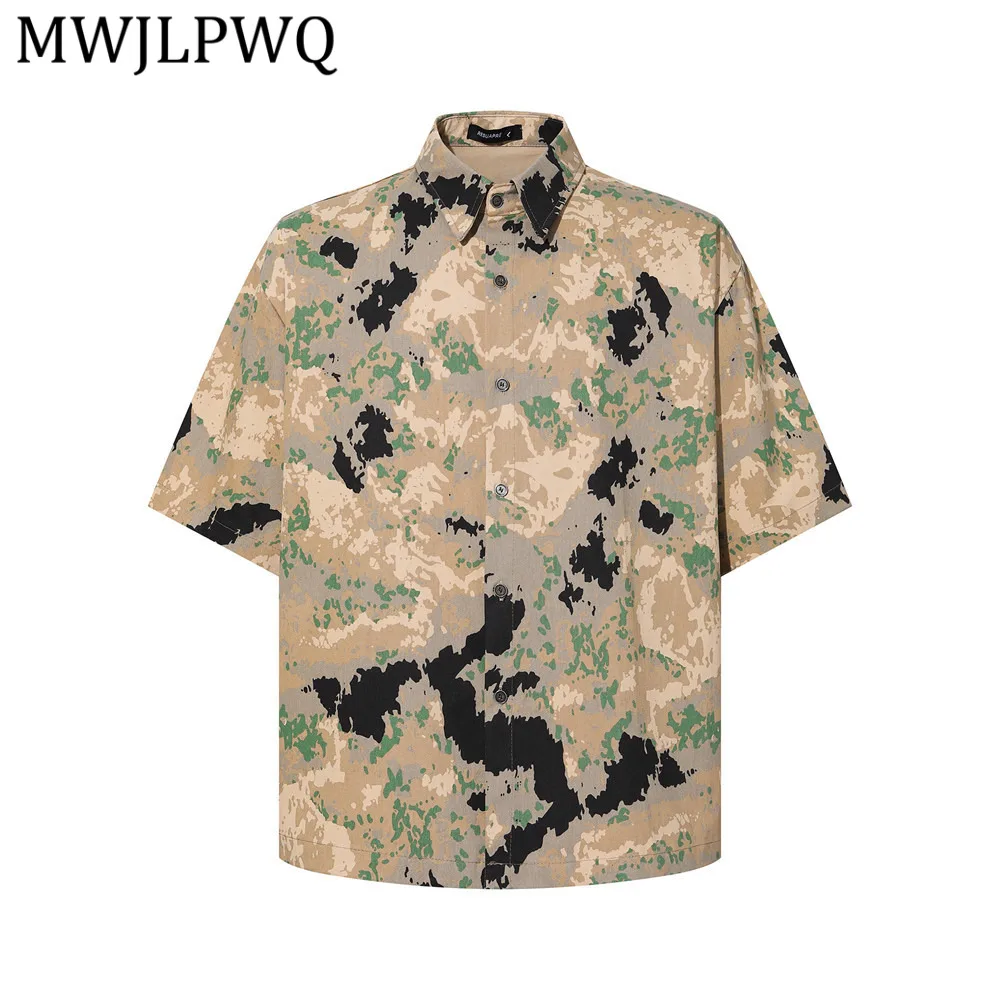 MWJLPWQ American Retro Tie-Dye Camouflage Shirts Men's Short-Sleeve Casual Loose Summer Vibe Japanese-Style Collared Tops 15507
MWJLPWQ American Retro Tie-Dye Camouflage Shirts Men's Short-Sleeve Casual Loose Summer Vibe Japanese-Style Collared Tops 15507