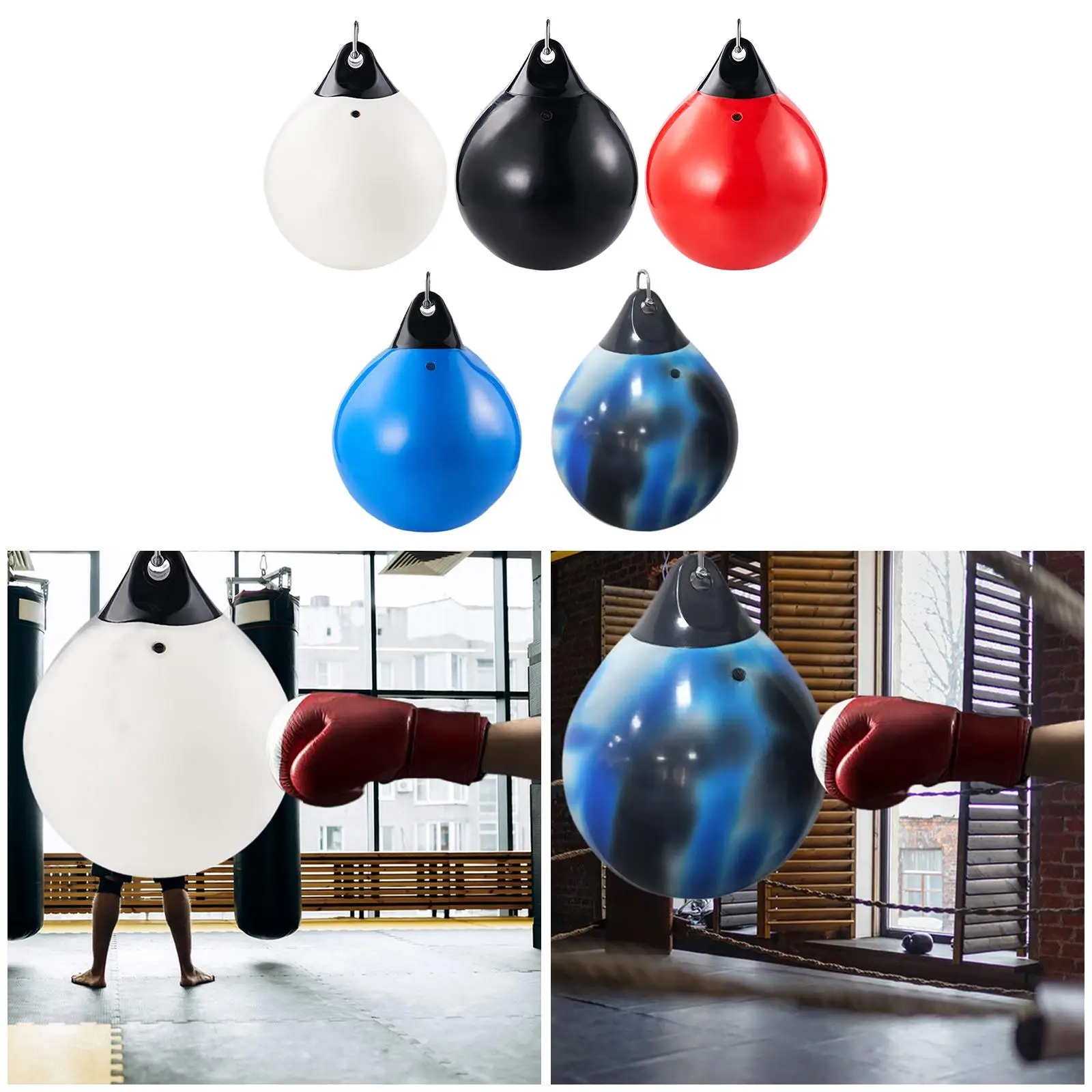 Water Heavy Bag Hanging Punching Ball Speed Bag for Sports Fitness Taekwondo
Water Heavy Bag Hanging Punching Ball Speed Bag for Sports Fitness Taekwondo