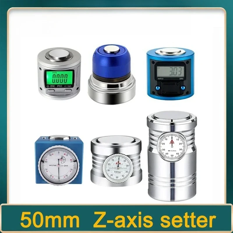 Устройство установки оси Z 50 мм с метром Фотоэлектрический инструмент Ось Z Нулевой установщик Нулевая настройка Точность 0,001 мм Калибр Цифровой магнитный
Устройство установки оси Z 50 мм с метром Фотоэлектрический инструмент Ось Z Нулевой установщик Нулевая настройка Точность 0,001 мм Калибр Цифровой магнитный
