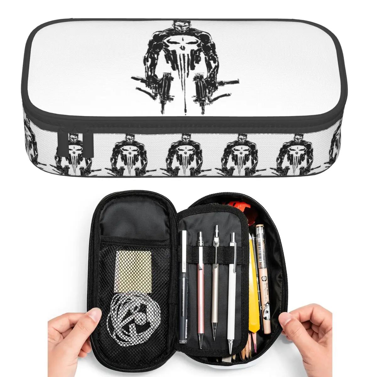 Punisher Mr Castel Pencil Cases for Student Pen Box Pencil Bag Large Capacity Pencil Pouch Pen Holder
Punisher Mr Castel Pencil Cases for Student Pen Box Pencil Bag Large Capacity Pencil Pouch Pen Holder