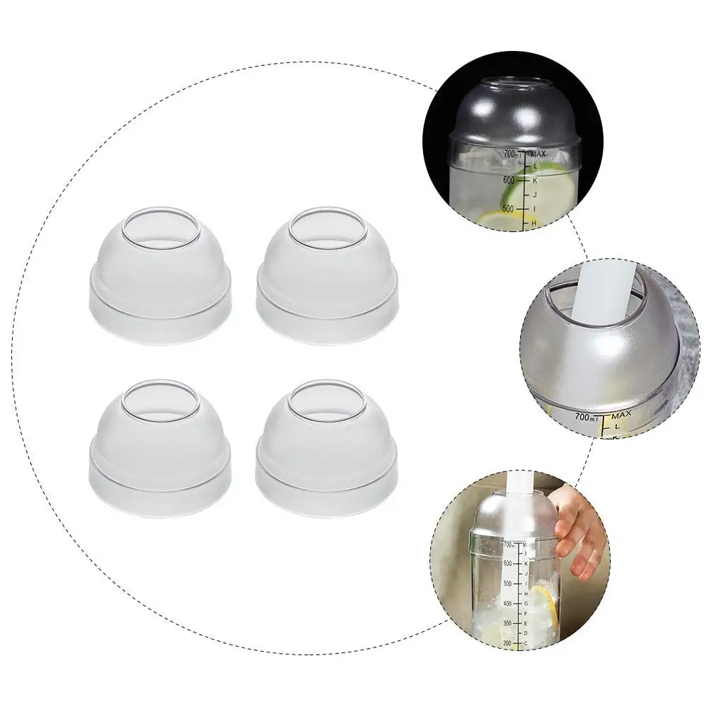 4 pcs Splash Proof Cup Covers Clear Premium Smooth Surface Long Lasting Hollow Design Inserts Mash Stick Kitchen Bar Hotel
4 pcs Splash Proof Cup Covers Clear Premium Smooth Surface Long Lasting Hollow Design Inserts Mash Stick Kitchen Bar Hotel