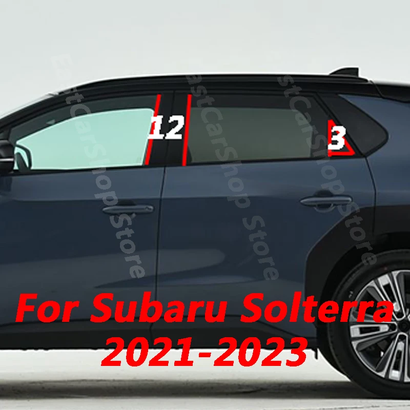 For Subaru SOLTERRA 2021 2022 2023 Car Door Central Window Middle Column Trim Strip PC B C Pillar Cover Decorate Accessories
For Subaru SOLTERRA 2021 2022 2023 Car Door Central Window Middle Column Trim Strip PC B C Pillar Cover Decorate Accessories