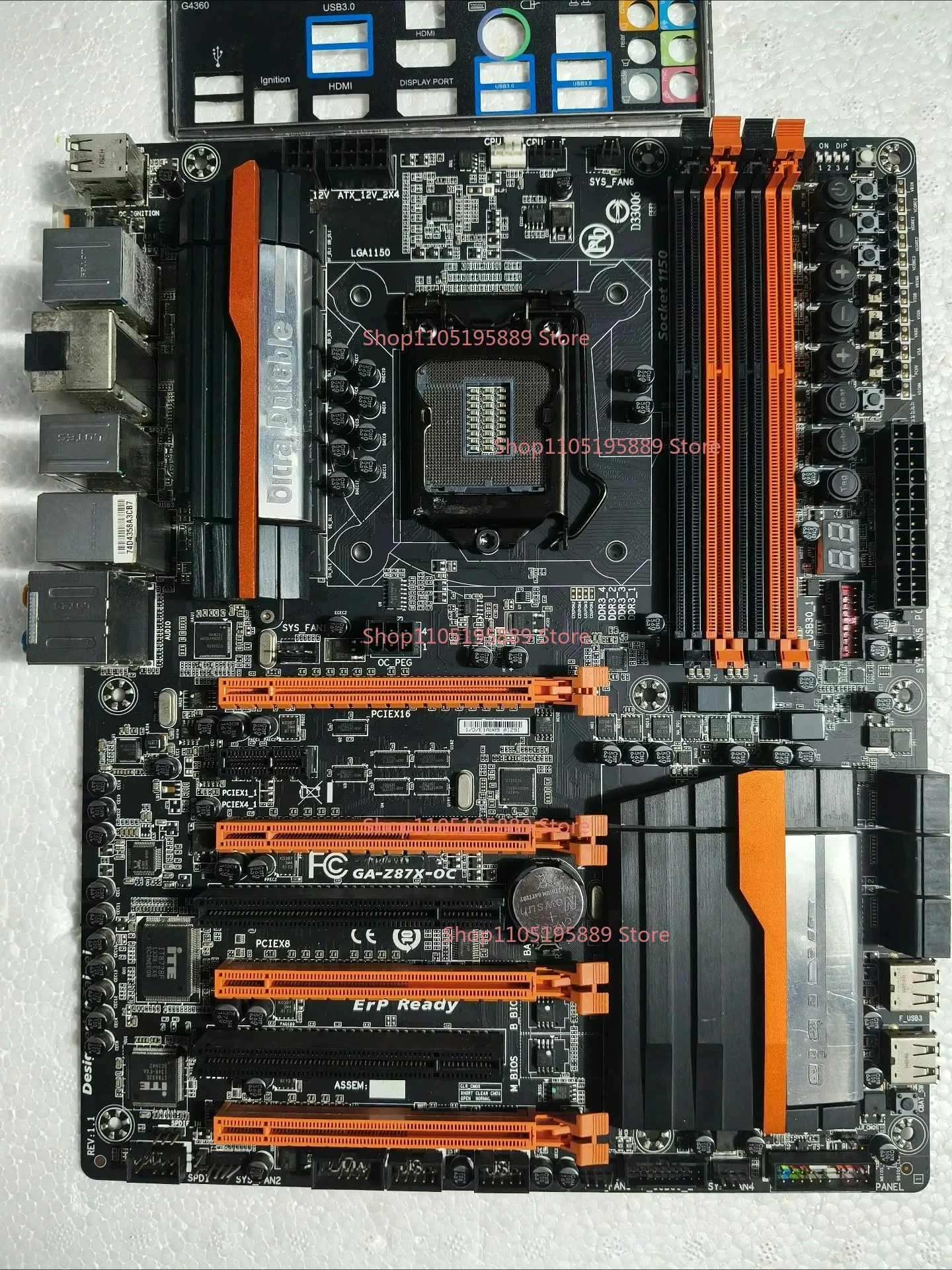For Gigabyte GA-Z87X-OC Main Board
For Gigabyte GA-Z87X-OC Main Board